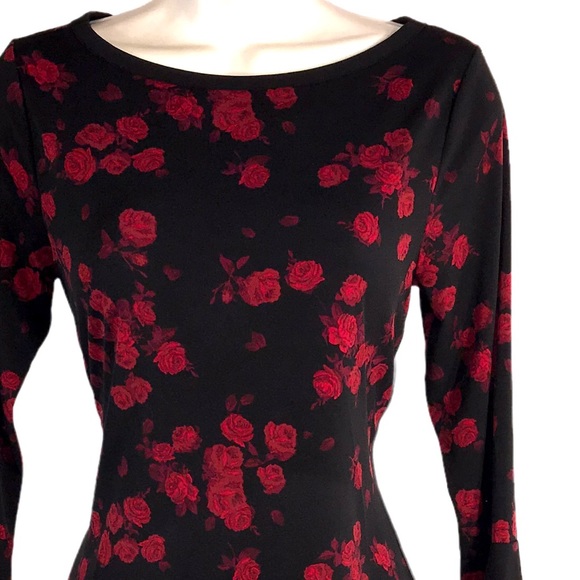 Michael Kors GORGEOUS Red Roses Dress - Picture 9 of 10